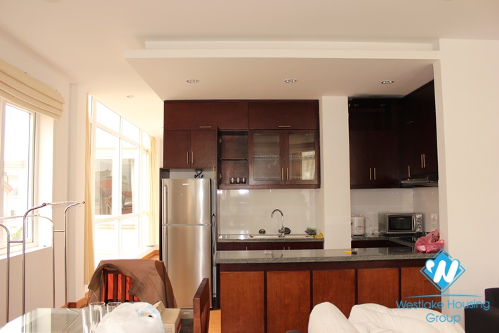 A Spacious two bedrooms apartment for rent on Xuan Dieu street,